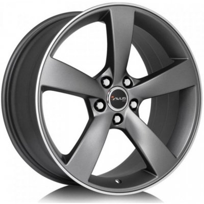 Avus Racing AF10 8,5x19 5x120 ET35 matt anthracite polished | Zboží Auto