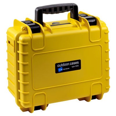B&W International Outdoor Case type 3000 Foam žlutá 3000/Y/SI