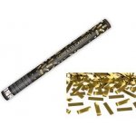 Konfety vystřelovací 60cm zlaté – Zboží Dáma