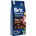 Brit Premium by Nature Light krůta s ovsem 15 kg – Hledejceny.cz