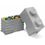 LEGO® úložný box 12,5 x 25 x 18 cm šedá – Hledejceny.cz