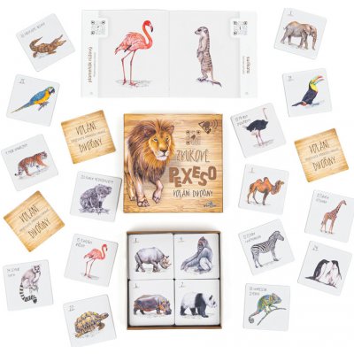 Lesní svět Zvukové pexeso Volání divočiny – Zboží Mobilmania