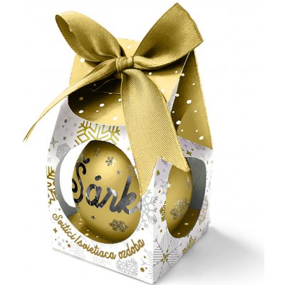 Nekupto Vánoční koule se jménem Šárka svítící skleněná 5,8 cm – Hledejceny.cz