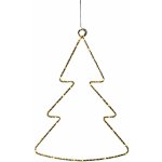 Sirius Závěsná dekorace Liva Tree 30 Cm stromeček | zlatá – Hledejceny.cz