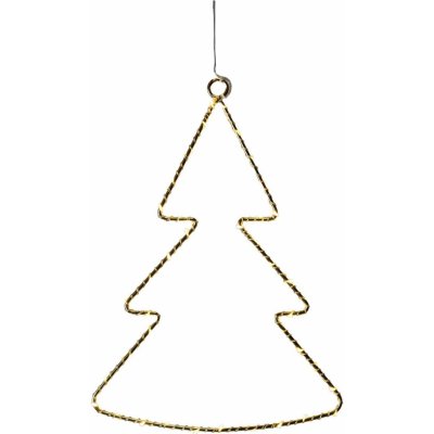 Sirius Závěsná dekorace Liva Tree 30 Cm stromeček | zlatá – Hledejceny.cz