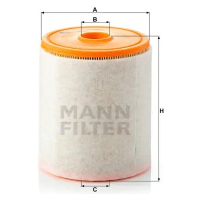 MANN FILTER Vzduchový filtr C 16 005 – Hledejceny.cz