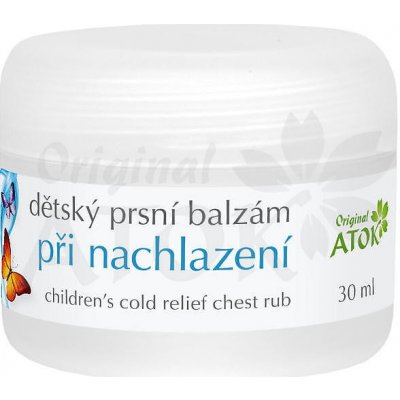 Atok dětský prsní balzám při nachlazení 30 ml – Sleviste.cz