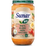 Sunar BIO příkrm Špag.hov.maso boloň.omáčka 12m+ 235 g – Zboží Dáma