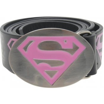 DC Comics Girl Buckle belt dámské Black/Pink