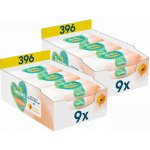 Pampers Vlhčené ubrousky Harmony Coco 9 x 44 ks – Zboží Dáma