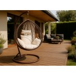 TRENDIE 02 hnědé s béžovou poduškou – Zboží Mobilmania