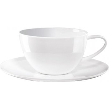 ASA Selection Hrníček na kávu s podšálkem A TABLE bílý 0,35 l