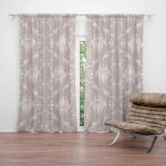 Sablio Závěs Krémová noblesa: 2ks 140x250cm – Hledejceny.cz