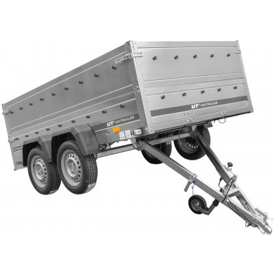 UNITRAILER GARDEN 265/2 KIPP s bočnicemi BIS – Zboží Mobilmania