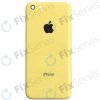 Náhradní kryt na mobilní telefon Kryt Apple iPhone 5C Zadní žlutý