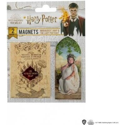 Harry Potter Magnety - Záškodnícka mapa a... - Distrineo – Zboží Mobilmania