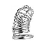 bdsm bondage shop BDSM nerezový pás cudnosti pro muže Barva Stříbrná Škrtící kroužek 40 mm – Zboží Dáma