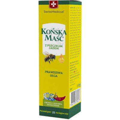 Herbamedicus Mast pro koně s včelím jedem – 75 ml – Hledejceny.cz