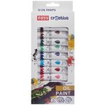 Olejové barvy EASY 12 barev – Zboží Mobilmania