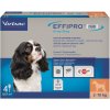 Veterinární přípravek Effipro Duo Spot-on Dog S 2-10 kg 4 x 0,67 ml