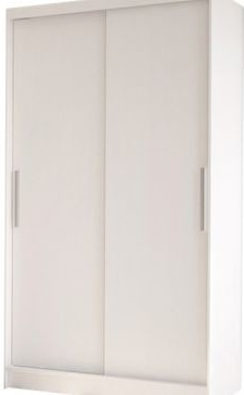 Kapol Costa II 100 cm s posuvnými dveřmi bez zrcadla Matná bílá