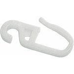 Gardinia Háček kvalita POM bílý 16 mm, 10 ks – Zboží Mobilmania