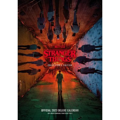 CurePink Deluxe Stranger Things 29,7 x 42 cm 2023 – Zboží Mobilmania