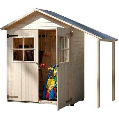 WEKA 357 Dřevěný zahradní domek 270 x 105 x 216 cm – Zboží Dáma