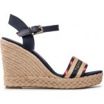 Tommy Hilfiger Corporate Webbing High Wedge FW0FW06295 tmavomodrá – Zbozi.Blesk.cz