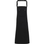 Premier Workwear Bavlněná Chino pracovní zástěra se středovou kapsou černá Pantone Black C 72x86cm PW132 – Hledejceny.cz