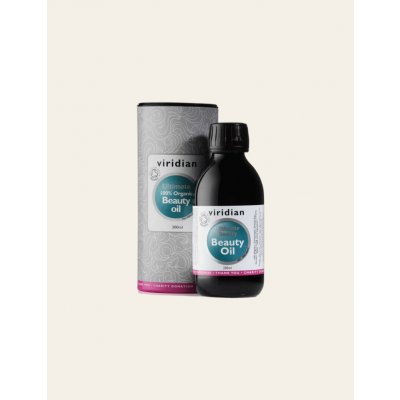 Viridian Nutrition Ultimate 100% Organic Beauty Oil pro krásné vlasy, pleť a nehty 200 ml – Hledejceny.cz
