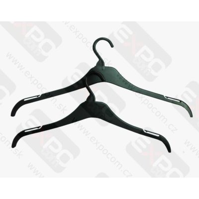 Plastový věšák šířky 47cm, černý – Hledejceny.cz