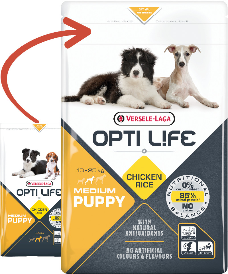 Versele Laga Opti Life Puppy Medium 2,5 kg