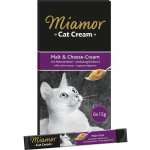 Miamor Cat Snack Cream Malt se sýrem 6 x 15 g – Hledejceny.cz