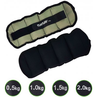 TUNTURI Závaží na zápěstí/kotník nylon 2 x 1,5 kg – Zboží Mobilmania