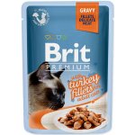 Brit Premium Cat Delicate Fillets in Gravy Turkey 85 g – Sleviste.cz