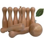 Šoltés Kuželky dřevěné velké 38 cm sada 9 ks – Sleviste.cz