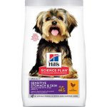 Hill’s Science Plan Adult Sensitive Stomach & Skin Small & Mini Chicken 1,5 kg – Sleviste.cz