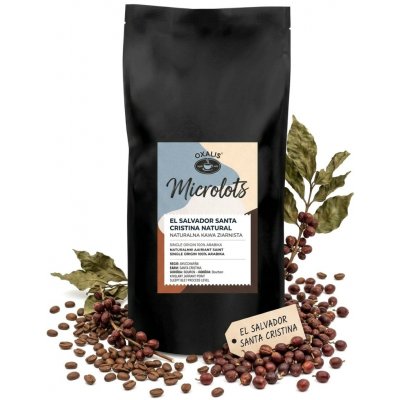 Oxalis El Salvador Santa Cristina Natural mikrolot zrnková 0,5 kg – Hledejceny.cz