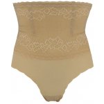 Sheila 009 tvarující vysoké krajkové kalhotky béžová – Hledejceny.cz