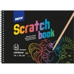 MFP Paper škrabací obrázek blok 10l mix duha – Zbozi.Blesk.cz