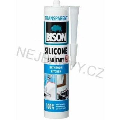 Bison Silicone Sanitary 280 ml transparentní – Hledejceny.cz