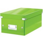 Leitz Krabice na DVD Click Store Zelená – Zboží Mobilmania