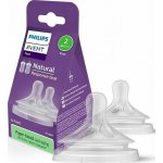 Philips Avent savička Natural Response 2 novorozenecký průtok 2 ks transparentní – Sleviste.cz