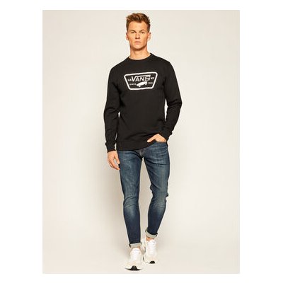 Vans Mikina Full Patch Crew II VN0A45CI Černá Regular Fit – Zbozi.Blesk.cz