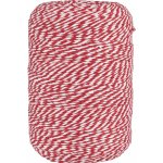 IB LAURSEN Dekorativní provázek na špulce Red/White 400 m, červená barva, textil – Zboží Dáma IB LAURSEN Dekorativní provázek na špulce Red/White 400 m, červená barva, textil – Zboží Dáma