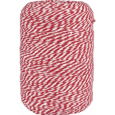 IB LAURSEN Dekorativní provázek na špulce Red/White 400 m, červená barva, textil – Zboží Dáma IB LAURSEN Dekorativní provázek na špulce Red/White 400 m, červená barva, textil – Zboží Dáma