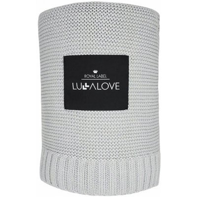 Lullalove Bambusová dečka Glamour Gray Šedá – Zboží Mobilmania