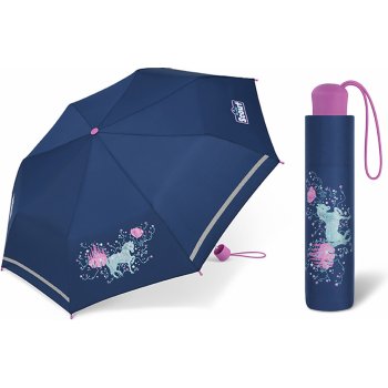 Scout Dreamworld skládací reflexní deštník modrý