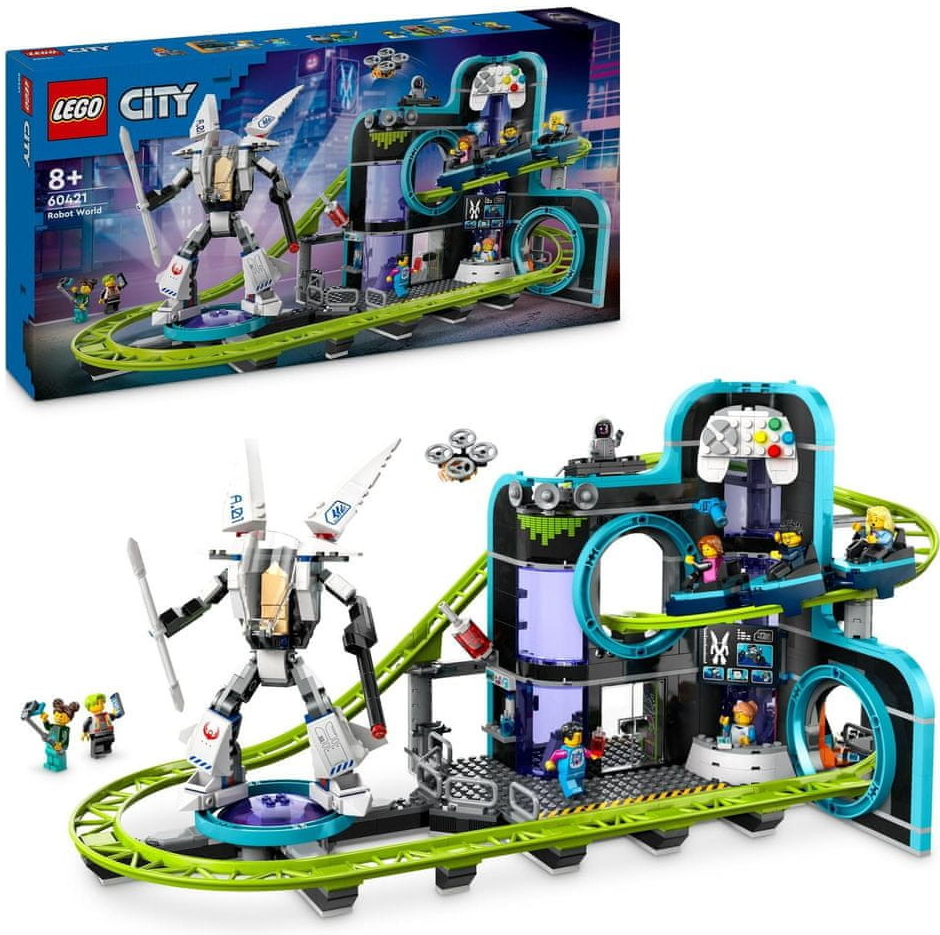 LEGO® City 60421 Zábavní park Robotický svět